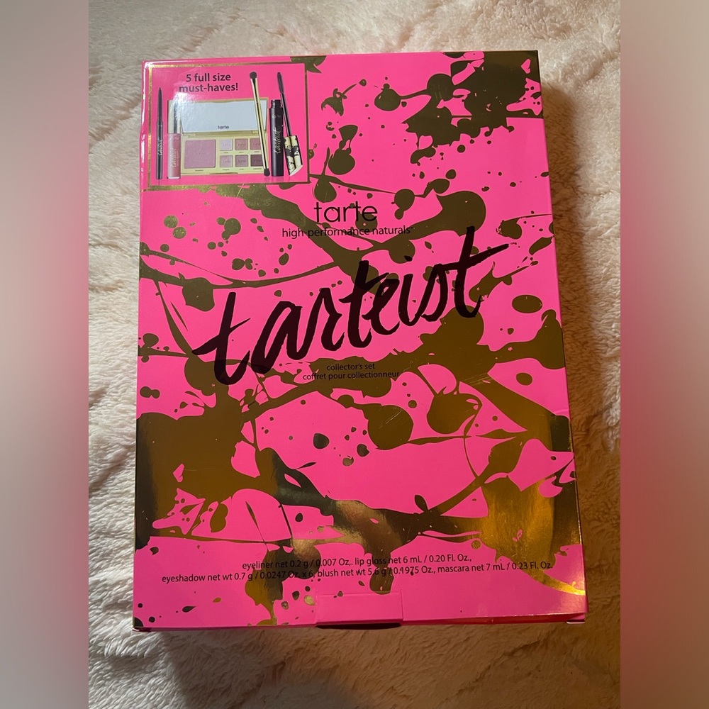 Tarte The Tartiest 5 full size piece set. New in box.